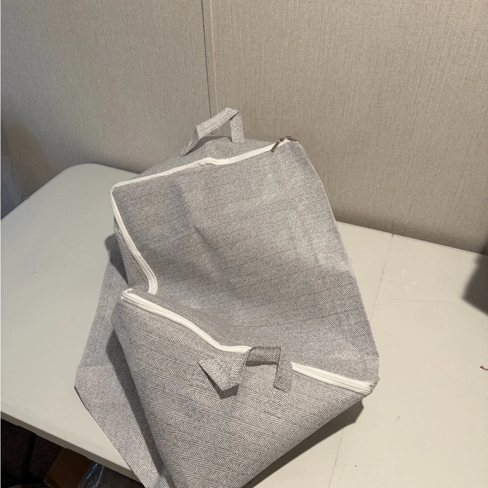 Gray Storage Bag‎ with Handles